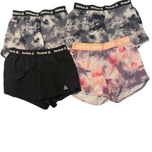 4 pairs of Reebok Women's Shorts